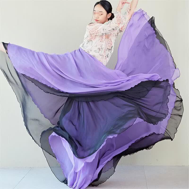900-Degree Big Swing Performance Dance Skirt