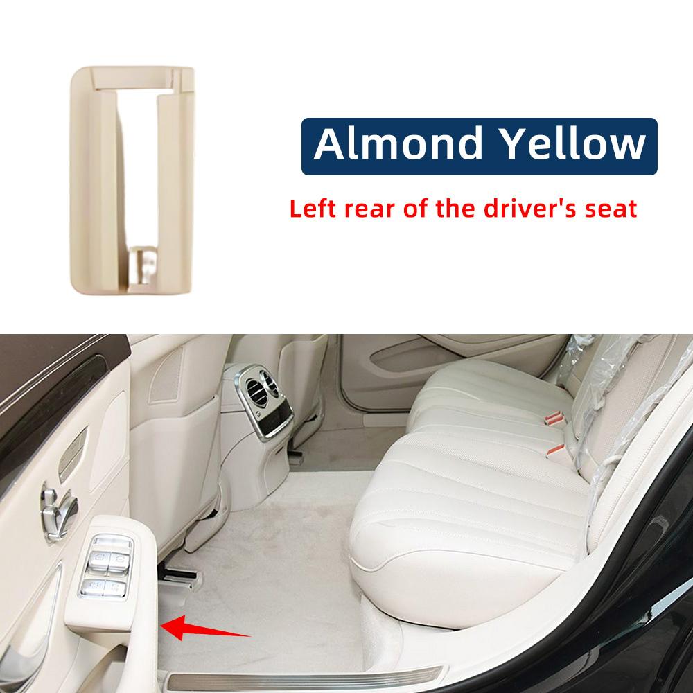 Car Seat Sliding Track Rail Cover Trim Left Right 22391945008T92 For Mercedes Benz S Class W223 -2025 22391946008T92