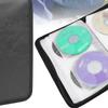Portable Zipper DVD CD Holder 80pcs Capacity Storage Pouch Bag Dustproof Album Storage Sleeve Portable Disc CD VCD DVD Carry Bag