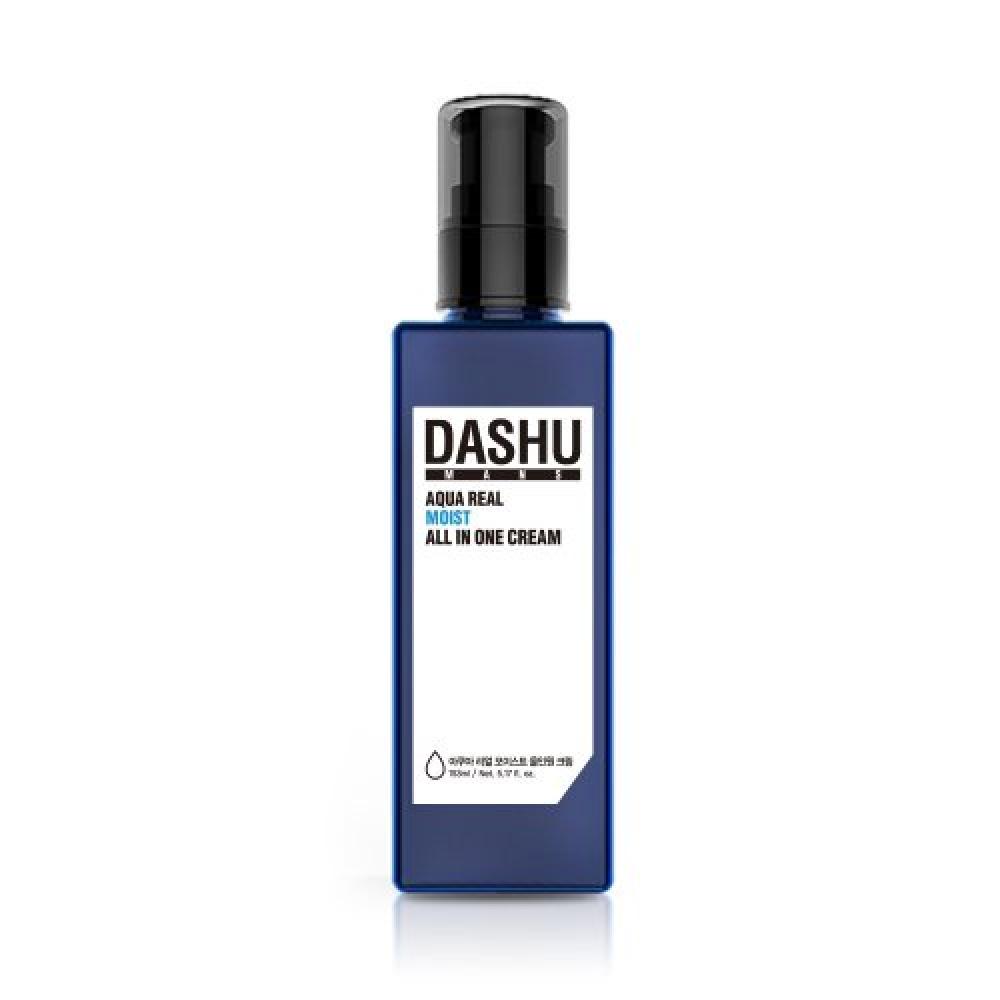 DaShu Men S Aqua Real moiSt All In One Cream 153 Ml  + Aqua All In 1 Lotion 30Ml Free 