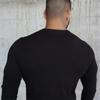 Muscleguys Running T-shirts Mens Autunm Cotton Long Sleeve Gym Clothing Sports Slim Fit T Shirts Spring Bodybuilding Shirts Fitness Tees