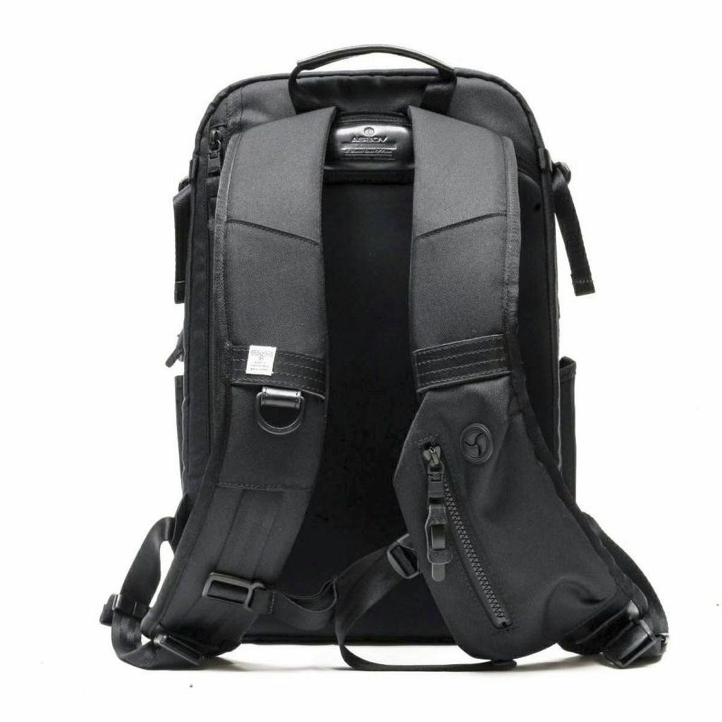 ASSOB Cordura Dobby 305D Black S/D Backpack, (ASV-61421-BK)