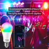 Tuya Smart Light Bulb E27 | 16 Million Color RGB | Alexa/Google Dual Ecology | APP+Voice Dimming | Bedroom Party Dual Scene