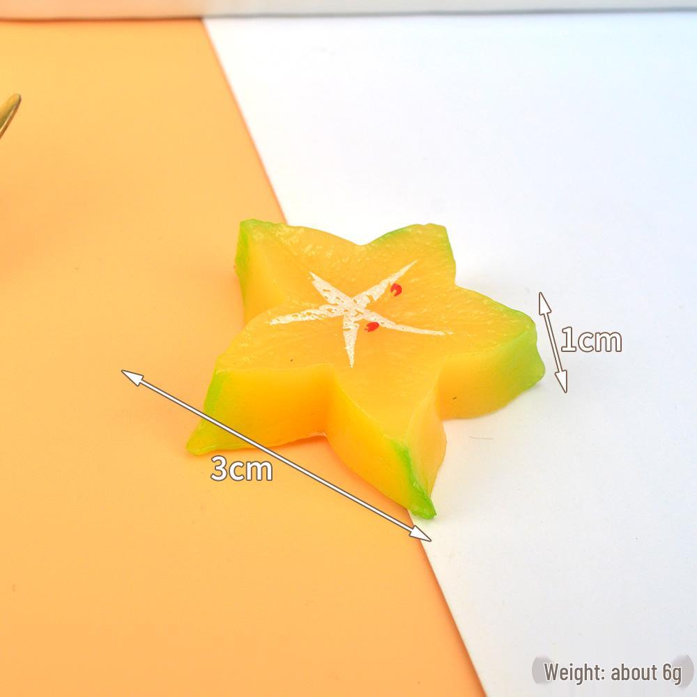 Miniature Fruit Simulation Toy - Creative DIY Food Model, Phone Case Ornament, Cream Glue Jewelry Accessory