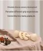 Montessori Wooden Baby Teething Rattle Set - 6 Educational Toys