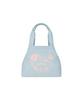 Emis Heart Coastal Mini Tote Bag-Pastel Blue