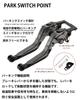 Compatibile ADV150 ADV160 Leve Freno e Frizione in Alluminio Manubrio Leva Freno di Stazionamento Regolabile Grigio Modelli Freno di Stazionamento Set Moto/Scooter,