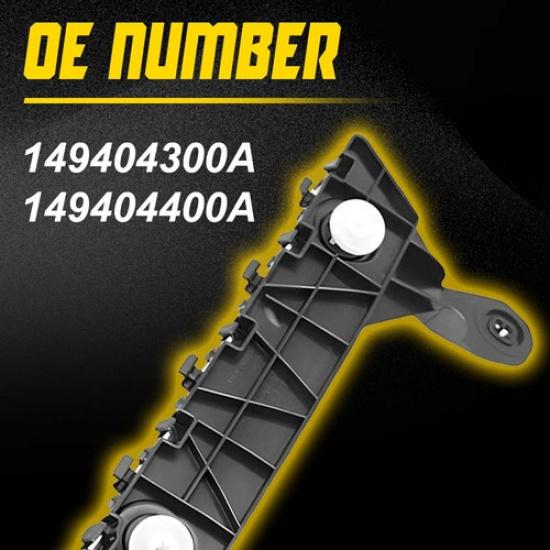 Right Left Rear Side Bracket Support Bumper Retainer Cover Model - For Y