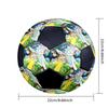 Morty Rick Indoor Soccer Ball Colorful All Ages Size 5 Machine Stitched PVC Competition Ready Durable High-Bounce