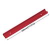 T Track 30-50cm, Aluminium T-track Woodworking Standard Miter Gauge Guide Chute T Track T Slot Wood Tool for Workbench Table Saw