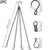 1PC 58cm Hot-selling Black Hanging Chain Chain, 23-inch Hanging Pot Chain, Hanging Pot, Hanging Pot, Flower Pot Hanging Chain