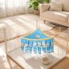 Triangle Shape Double Layer Tassel Nest Soft Comfortable Pet Hammock Hamster Corner Nest  Rabbit