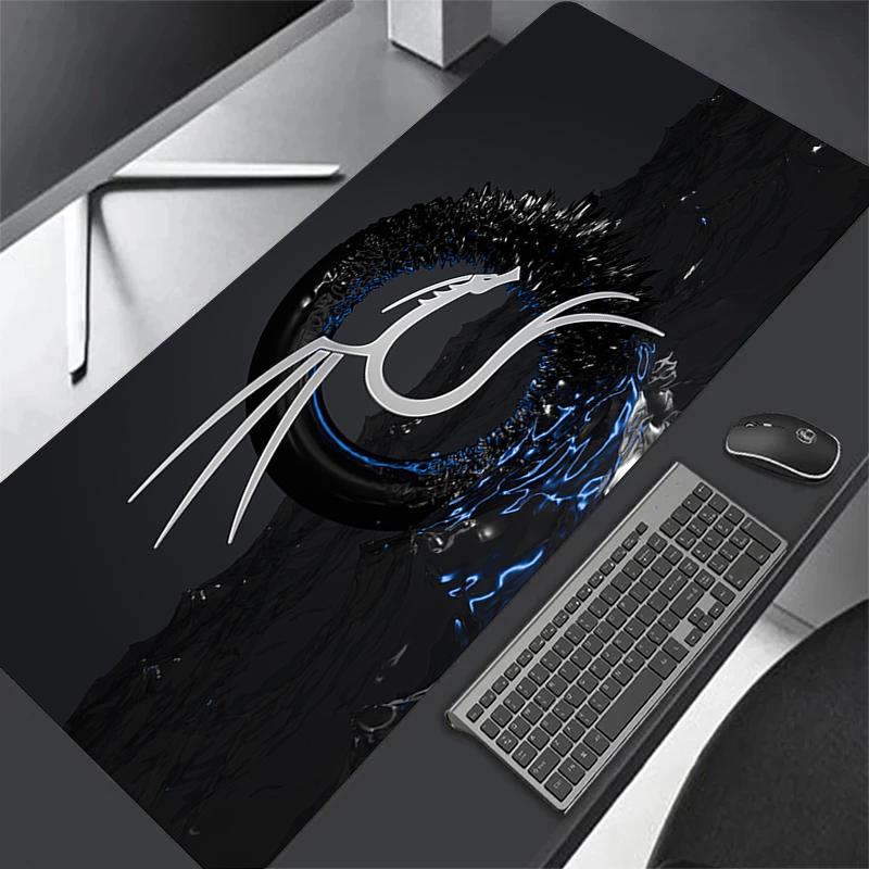 Kali Linux Mousepads Company Mouse Mat X Natural Rubber Nonslip Keyboard Desk Mats Kawaii Large for Laptop Gaming Mouse Pad