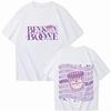 2025 Estate Benson Boone Moonbeam Ice Cream 100 Cotone Puro Maglietta Stampata Merch del Tour Pullover Unisex Oversize Uomo e Donna