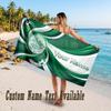 Celtic FC Design Beach Towel Custom Text Large Towel for Beach Vacation