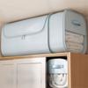 Visible Quilt Storage Bag Large Capacity Blanket Storage Organizer Clothes Storage Bag  for Bedroom