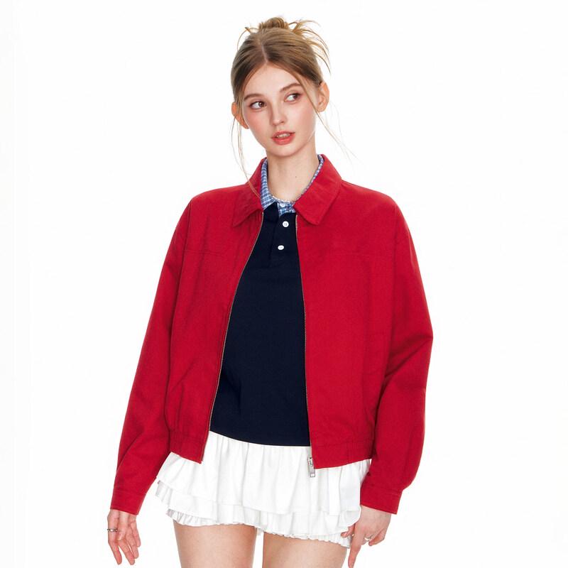 ICH MODE Women s American Style Cotton Jacket L