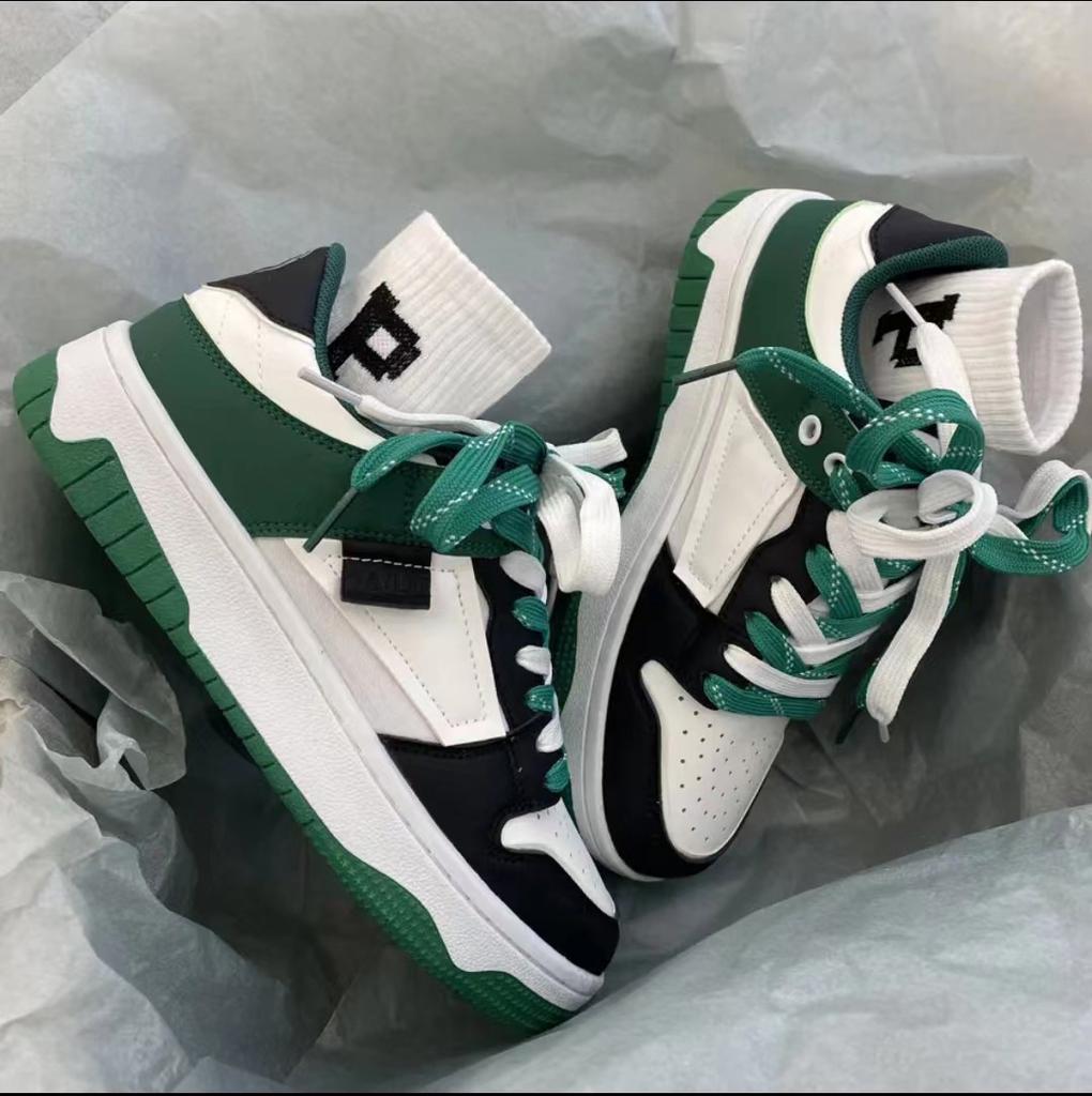 Autumn new ins niche men's shoes Korean version of sports and leisure versatile board shoes male students breathable trend running