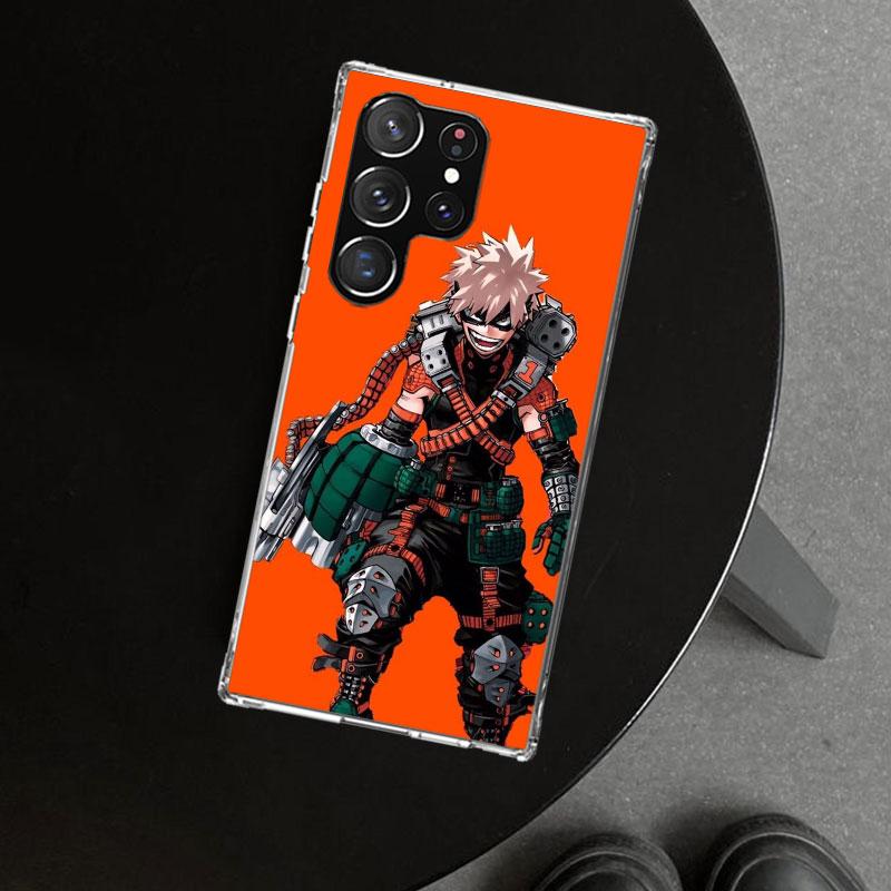 Dakugou Katsuki MHA My Hero Phone Case Cover for Samsung Galaxy S26 S25 Edge S24 S23 Ultra S22 Plus S21 FE S20 + Art Customized