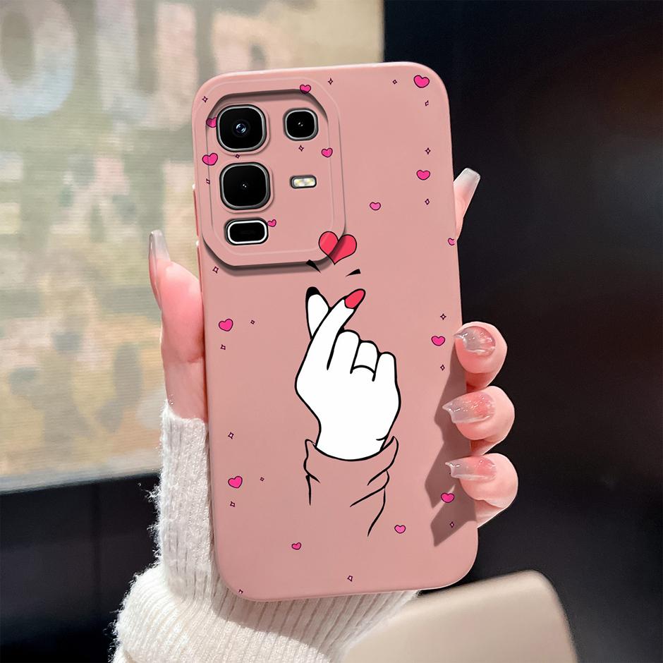 For Infinix Note 50 Pro Plus 50x 4G 5G Phone Case Cute Cartoon Cat Soft Silicone Anti Scratch Protective Bumper Back Cover Funda