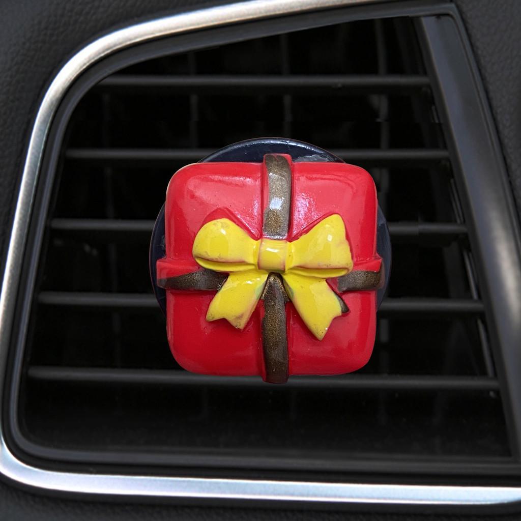 Cute Cartoon Car Air Vent Perfume Holder Christmas Decorative Accessories For Car Interior