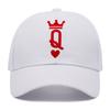 Poker Letter Embroidered Baseball Hat Snapback Caps Hip-hop Hats Outdoor Adjustable Fashion Men Women Cowboy Sunscreen Hat