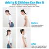 Smart Posture Correction Belt with Sensor Vibration Reminder for Hunchback Back Support Adults Kids Home Office Use