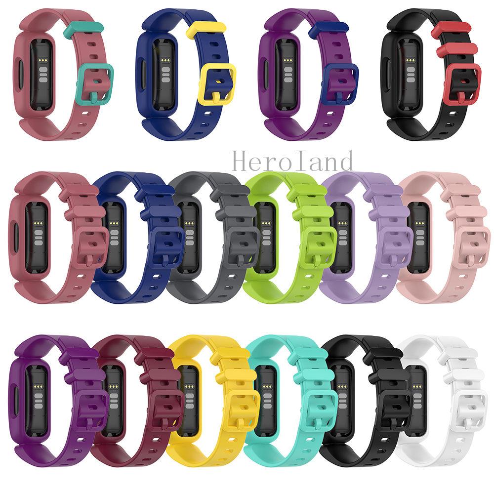 Řemínek pro Fitbit ace 3/Inspire 2 Náramky pro Fitbit Inspire / HR / ace2 Pásek Silikonový Sportovní Náhradní Náramek