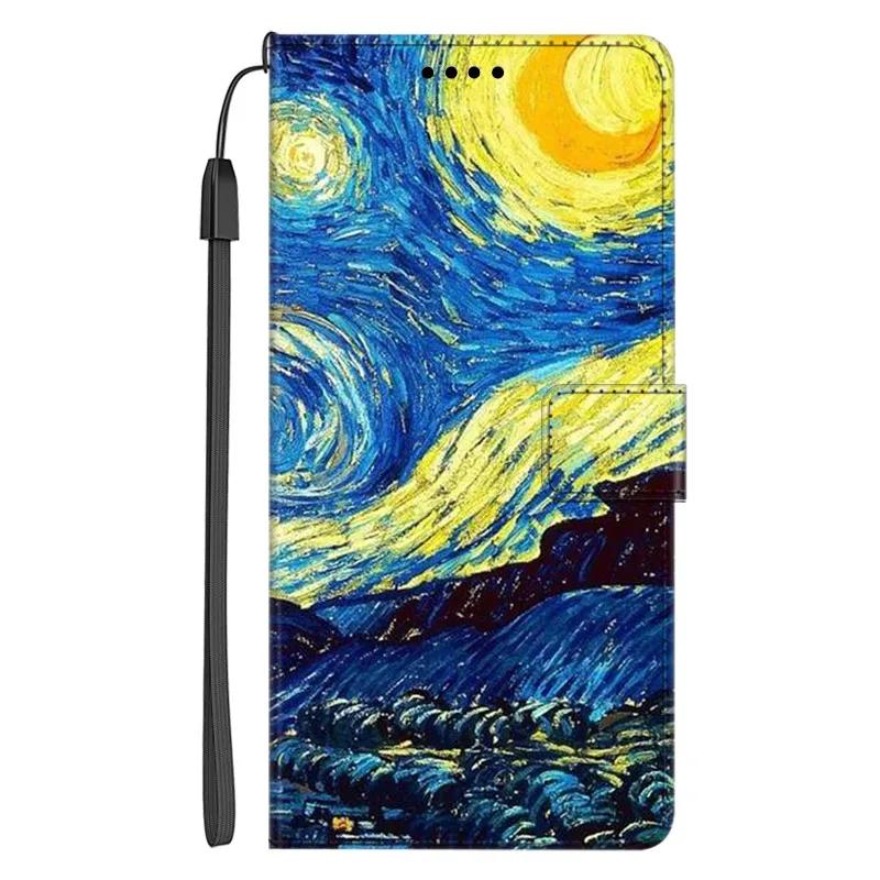 Flip Case For Honor X6c Cover Leather Book Shell For Honor X6b Cases Wallet Printed Stand Case For Honor X6a Painting Cover X6C