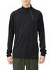 Baselayer Recycled Half Zip Pullover L BK Black Pe/Wo