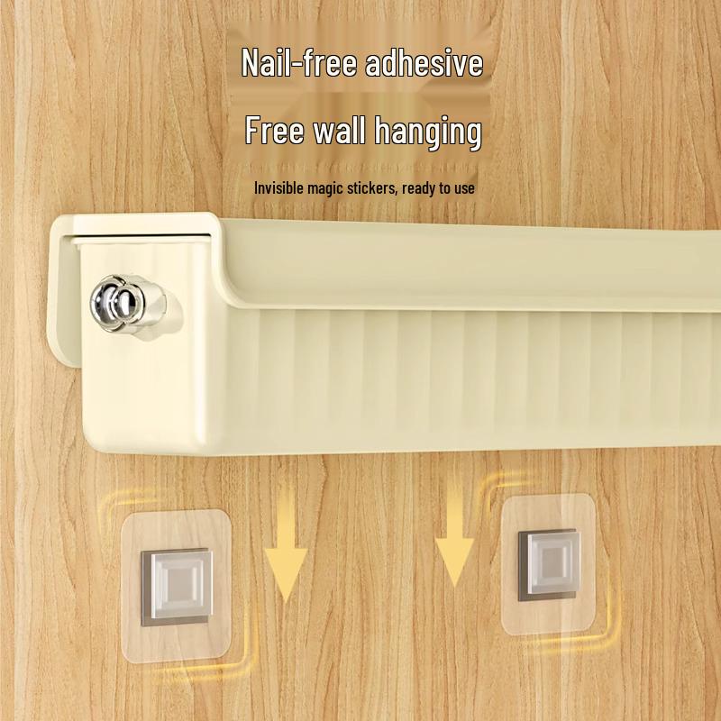 Large Capacity Wall-Mounted Underwear & Sock Organizer with Lid and Divided Compartments