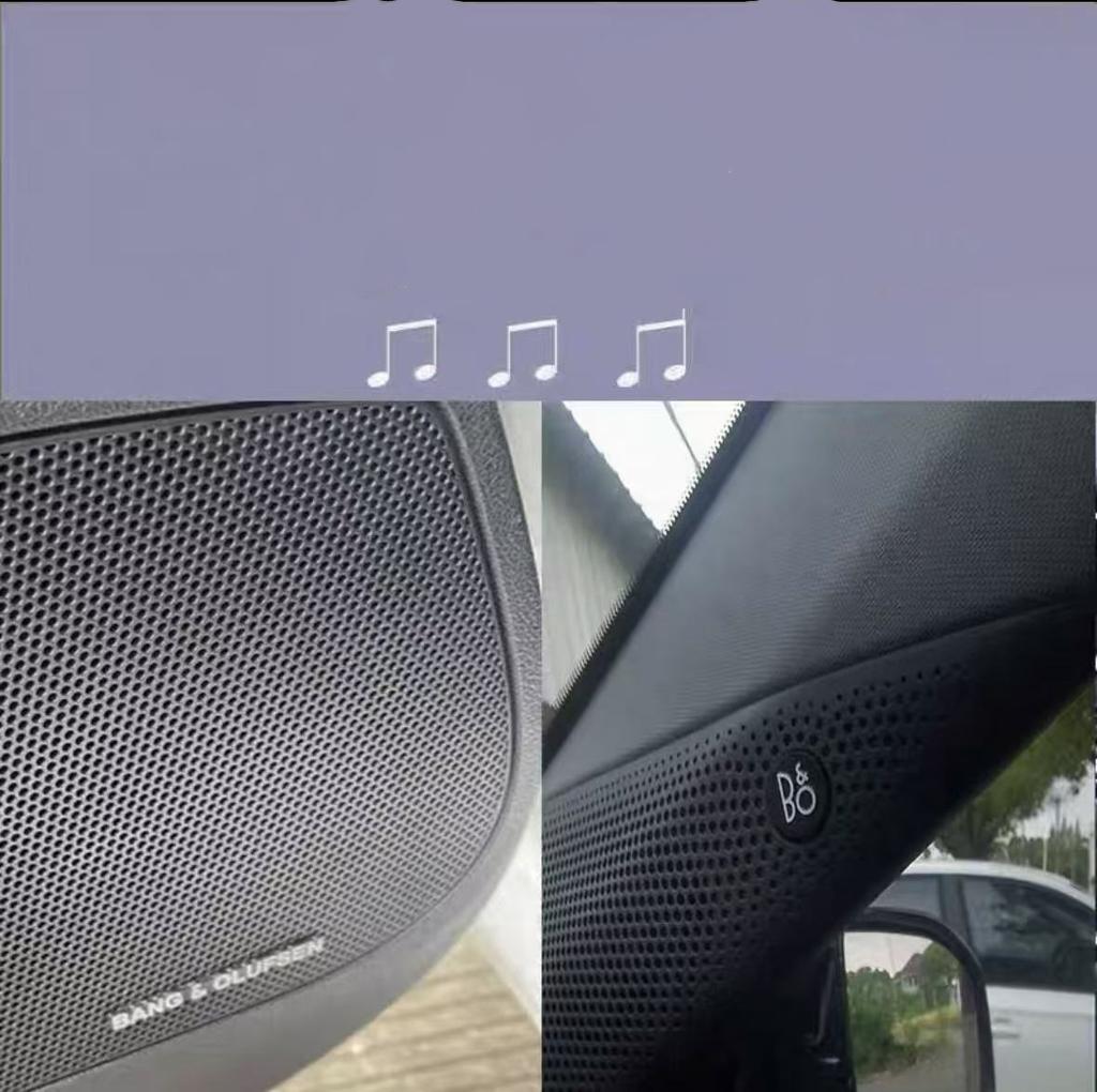 2/5ks 10ks Vysoce kvalitní B&O BANG&OLUFSEN Auto Hi-Fi Reproduktor Audio Reproduktor Odznak Stereo Znak Samolepky Stylingové Auto Doplňky