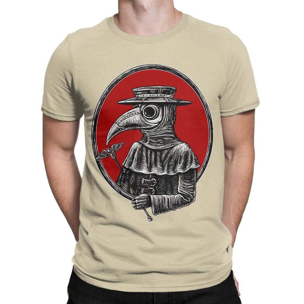 Plague Doctor Classic Funny 100 Cotton Tshirt Depeche Band Mode Tees Tops For Unisex
