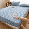 3PCS Embroidered Back-shaped Quilted Class A Raw Cotton Soybean Bed Sheet