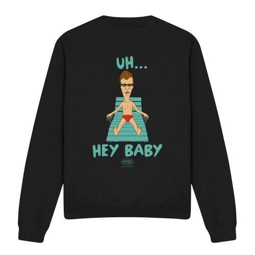 Beavis & Butthead Unisex Adult Uh Hey Baby Sweatshirt