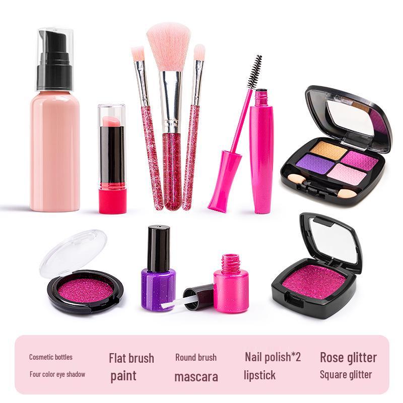 

Набор детской трансграничной игрушечной косметики: Туалетный столик и домик для игр с косметикой