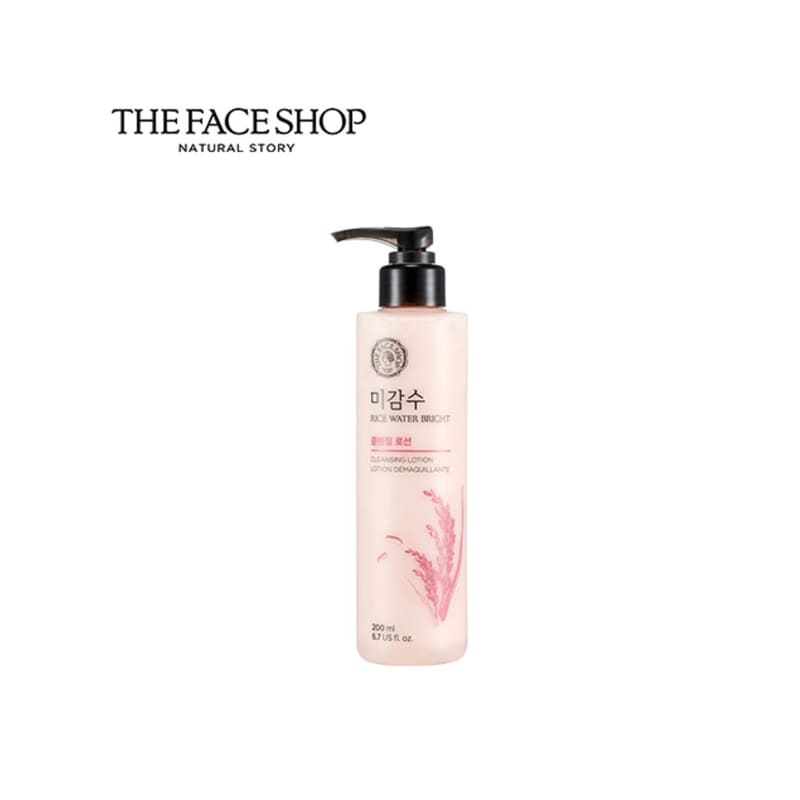 The Face Shop Unscented Bright Facial Cleansing Lotion 200ml