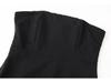 European-American Women's Strapless One-Shoulder Sleeveless Fashion Dress
