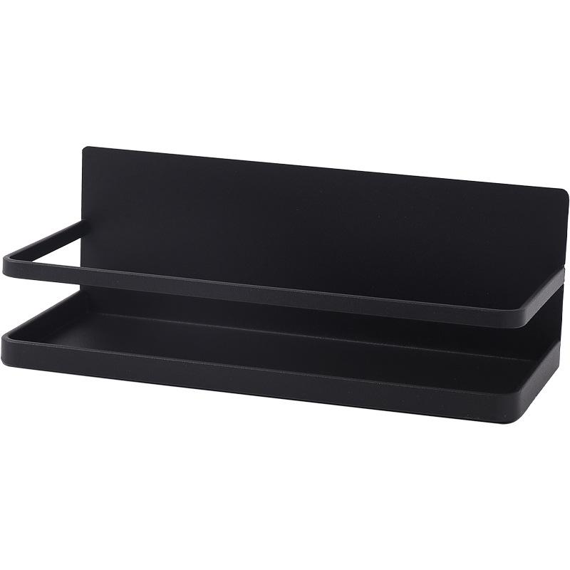 Magnetic Refrigerator Rack & Holder for Paper Towels, Seasoning Bottles, Cling Film, and Rags.