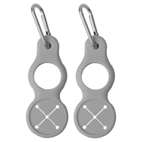 Prendre PET Bottle and Towel Holder Set of 2, Includes Carabiner, Perfect for Outdoor Activities, Mountaineering, Camping, and Leisure (Gray) PR-PETTO