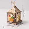 Christmas Luminous Wooden Cabin Ornament - Small House Tree Decoration