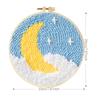 Punch Needle Starter Kit  DIY Handicraft Kit for Beginners Adults Moon Needle Punch Embroidery Kit  DIY Crafts Gift