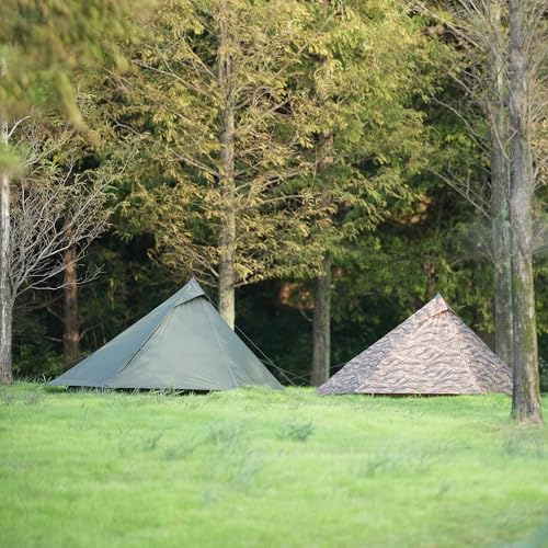 Shelta Pod" 2.0 Upgrade Hiking Tent, Trekking, Camping, Solo Tent, Single-Pole Tent, 1-Person, 20D Nylon, Ultra-Lightweight (0.94kg), Compact, 4-Seas