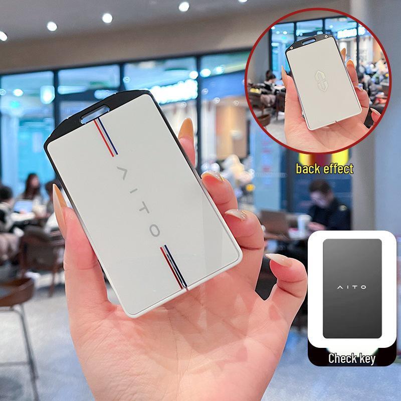 Huawei AITO Wenjie M5-M9 Key Case: Smart Remote Protective Shell with Buckle