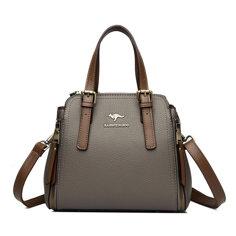 Crossbody Bag Women's Single-shoulder Bag Women's Handbag Middle-aged Women's Bag
