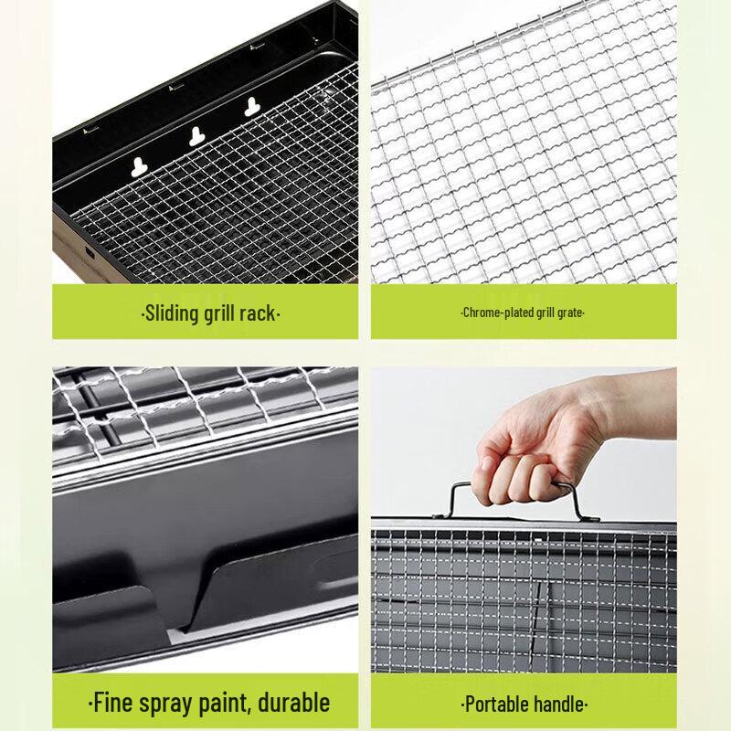 Shile Niao Outdoor Folding Charcoal BBQ Grill