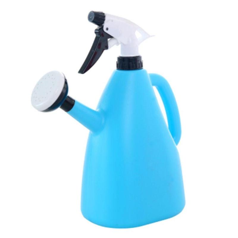Pressure Spray Water Kettle, Plastic Garden Plants Watering Can Pot, Gardening Supplies 1L Adjustable 2 In 1 Flower Sprayer Home