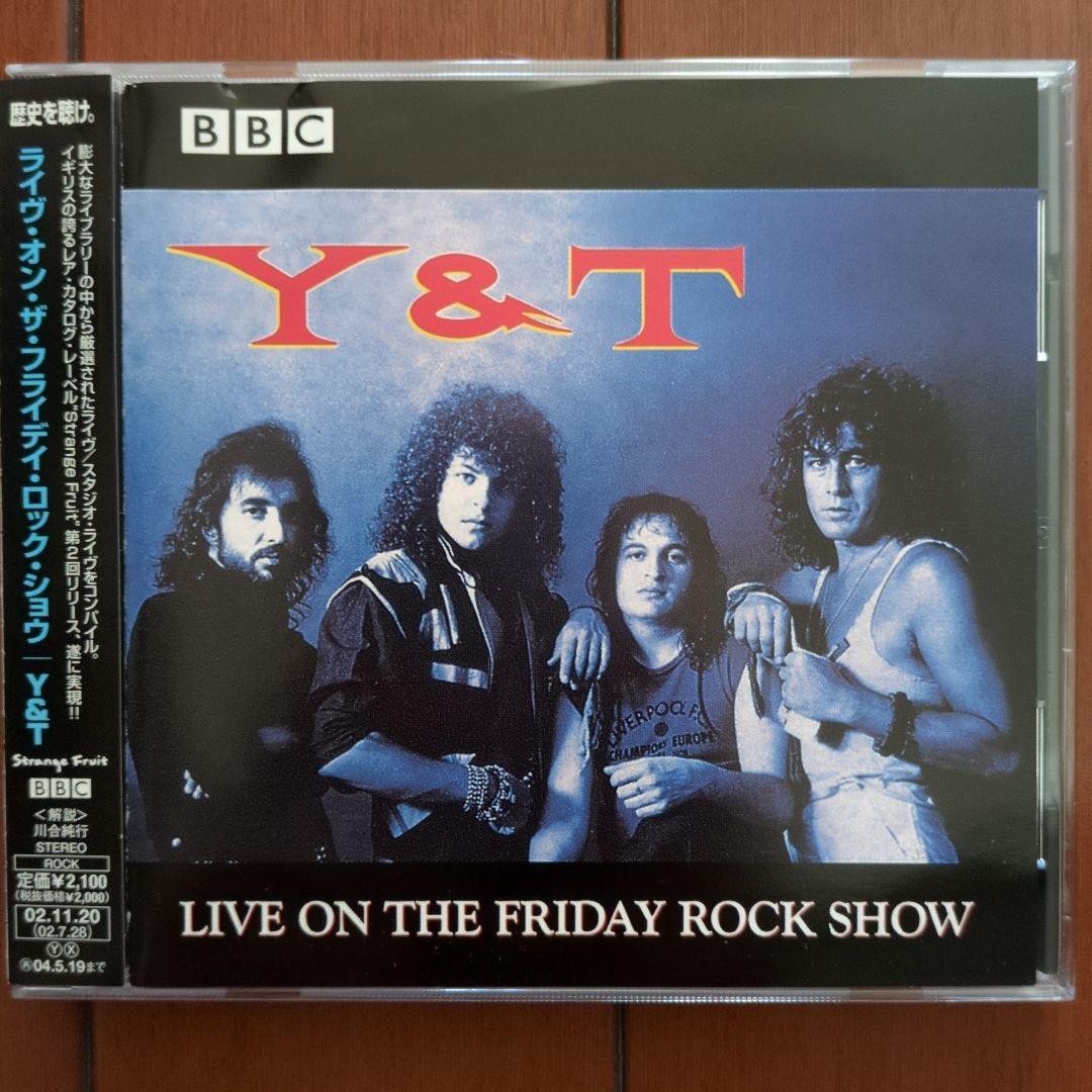 

[USED] Domestic edition with commentary Y&T / Live on The Friday Rock
