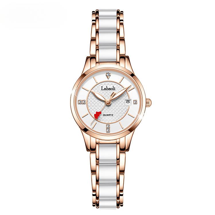 Часы керамические водонепроницаемые простые модные женские часы