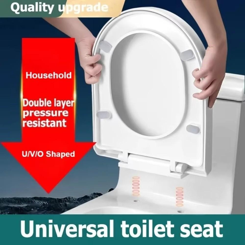 Quick Release Quiet Toilet Lid Thickened Bathroom Accessories  Family Bathroom